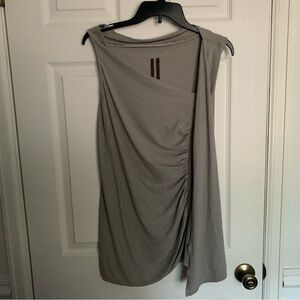 Rick Owens Tank Top in Pearl